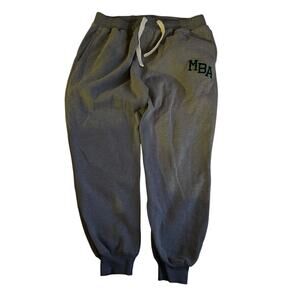 EUC Men's MBA Gray Jogger Sweatpants sz M